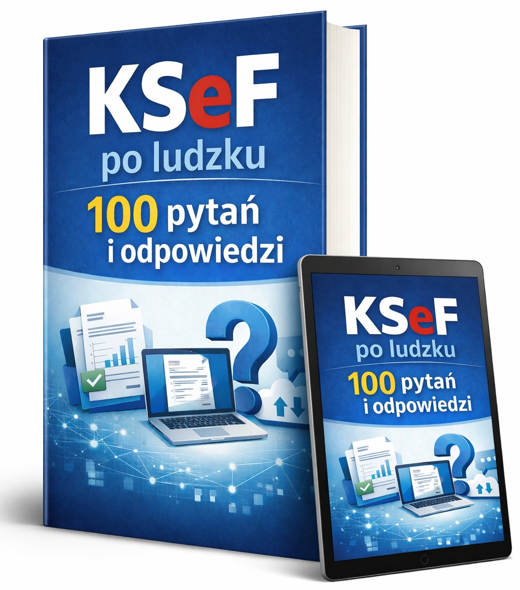 Okładka e-booka KSeF Po Ludzku